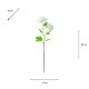 Realtouch hydrangea ivory 63cm