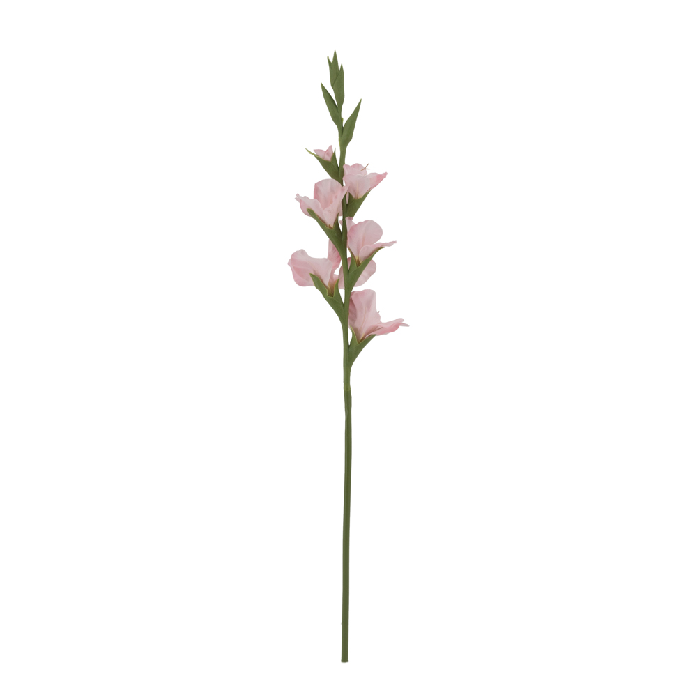 Realtouch gladiolous stem pink 83cm