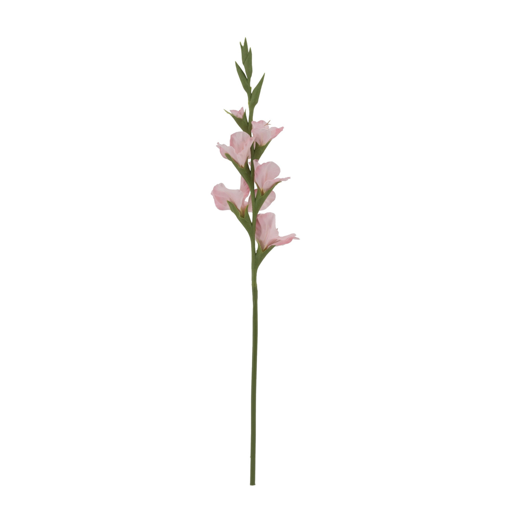 Realtouch gladiolous stem pink 83cm