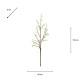 Realtouch apple blossom branch ivory 153cm