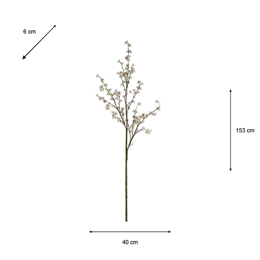 Realtouch apple blossom branch pink 153cm