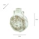 Rustic sand vase 23cm