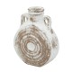 Rustic sand vase 20cm