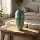Reactive glaze vase 45cm