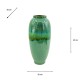 Reactive glaze vase 45cm