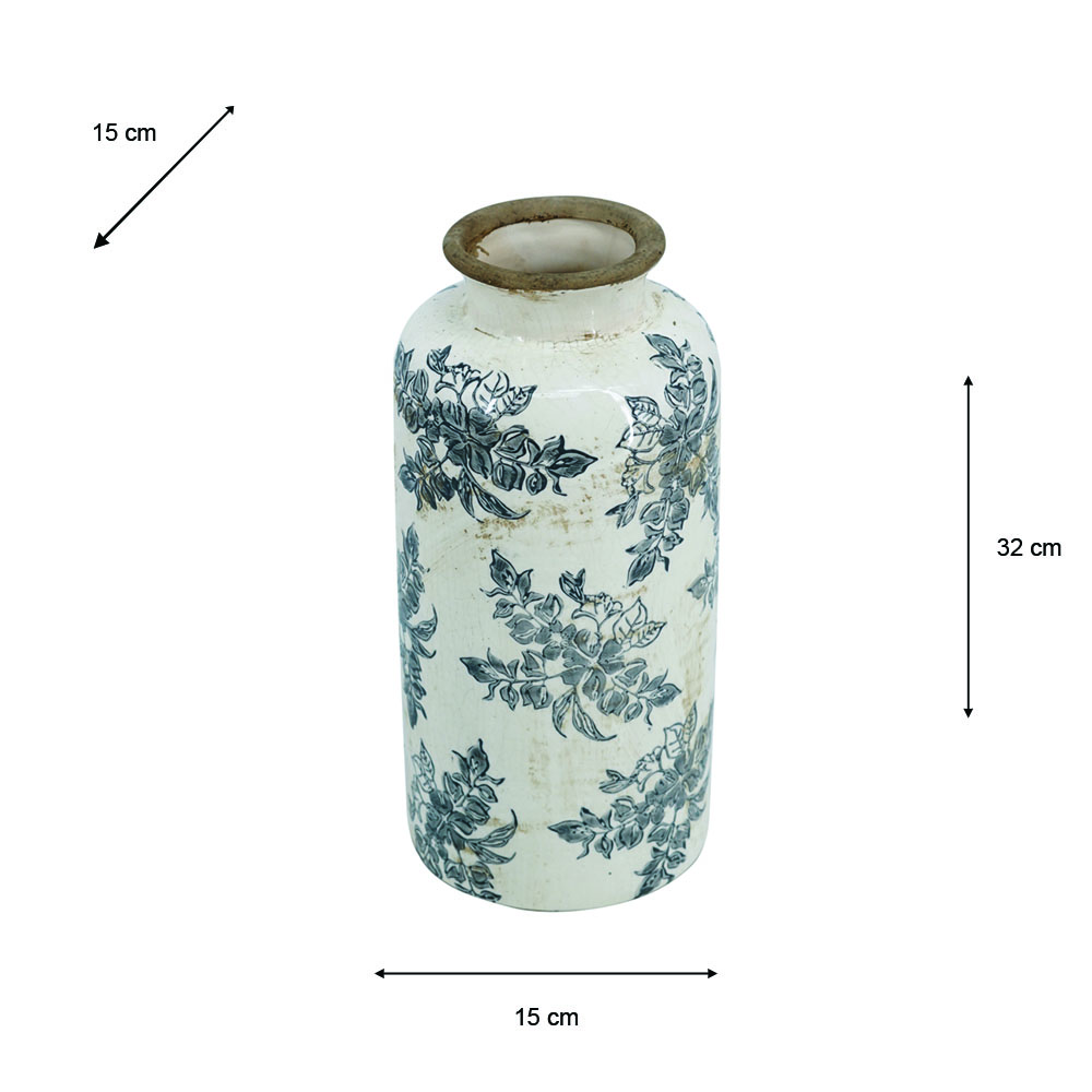 Floral vase 32cm