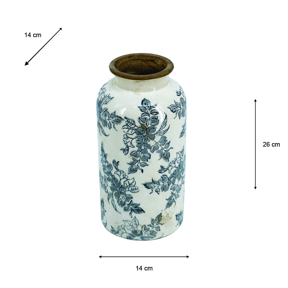 Floral vase 26cm