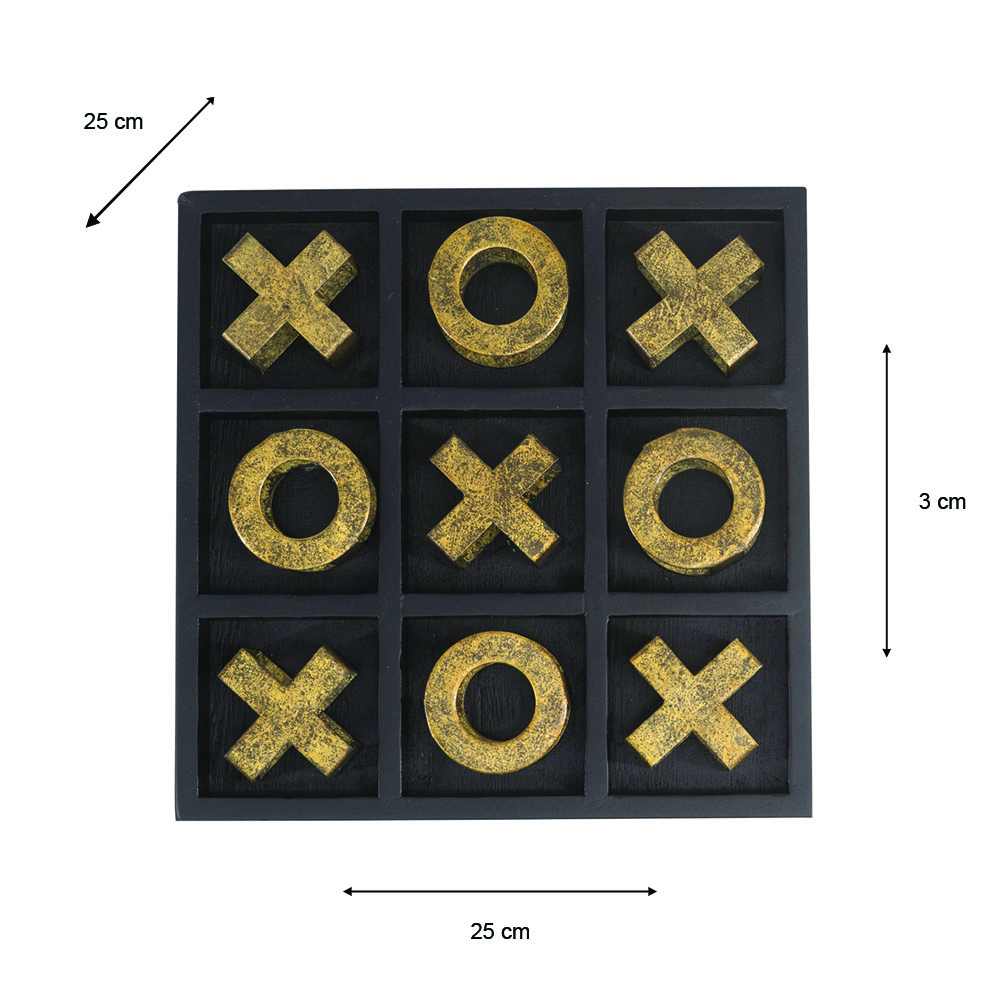 X and o coffee table game