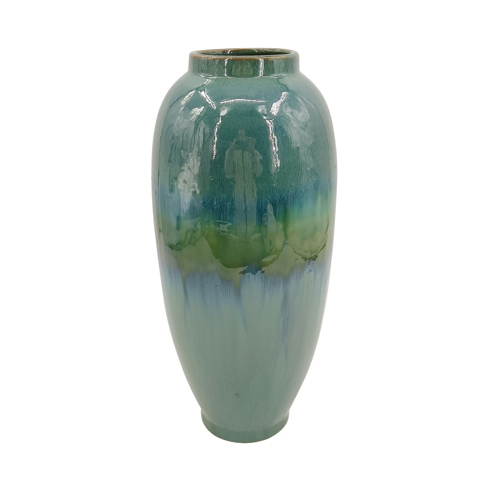 Reactive glaze vase 41cm