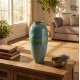 Reactive glaze vase 41cm