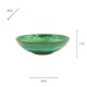 Reactive glaze bowl 30cm