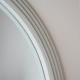 Stepped arched leaner mirror oyster  80x180cm