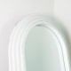 Stepped arched floorstanding mirror oyster 40x170cm