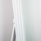 Stepped arched floorstanding mirror oyster 40x170cm