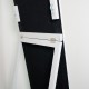 Stepped arched floorstanding mirror oyster 40x170cm