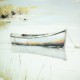 Framed print lake view 78x78cm