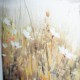 Framed print lake view 78x78cm