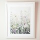 Framed print spring awakening/meadow dream 53x43cm 2 asst
