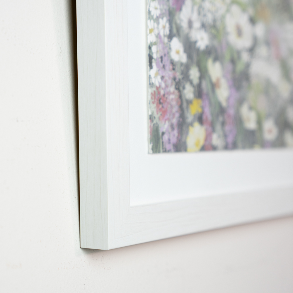Framed print spring awakening/meadow dream 53x43cm 2 asst