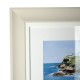 Framed print seaside cottage 60x60cm