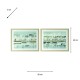 Framed print harbour life/dockside 40x50cm 2 asst