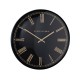 Pesaro wall clock gold/black 36cm