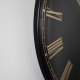 Pesaro wall clock gold/black 36cm
