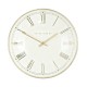 Pesaro wall clock gold/white 36cm