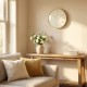 Pesaro wall clock gold/white 36cm