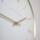 Pesaro wall clock gold/white 36cm