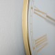 Pesaro wall clock gold/white 36cm