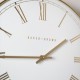 Pesaro wall clock gold/white 36cm