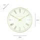 Pesaro wall clock gold/white 36cm