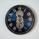 Old town gears clock black 50cm