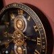 Old town gears clock black 50cm