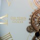 Old town gears clock ivory 50cm