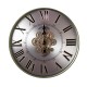 Old town gears kensington clock champagne 60cm