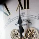 Old town gears kensington clock champagne 60cm