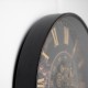 Old town gears map of the world clock 60cm