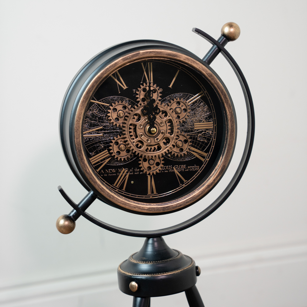 Old town gears clock tripod 59cm