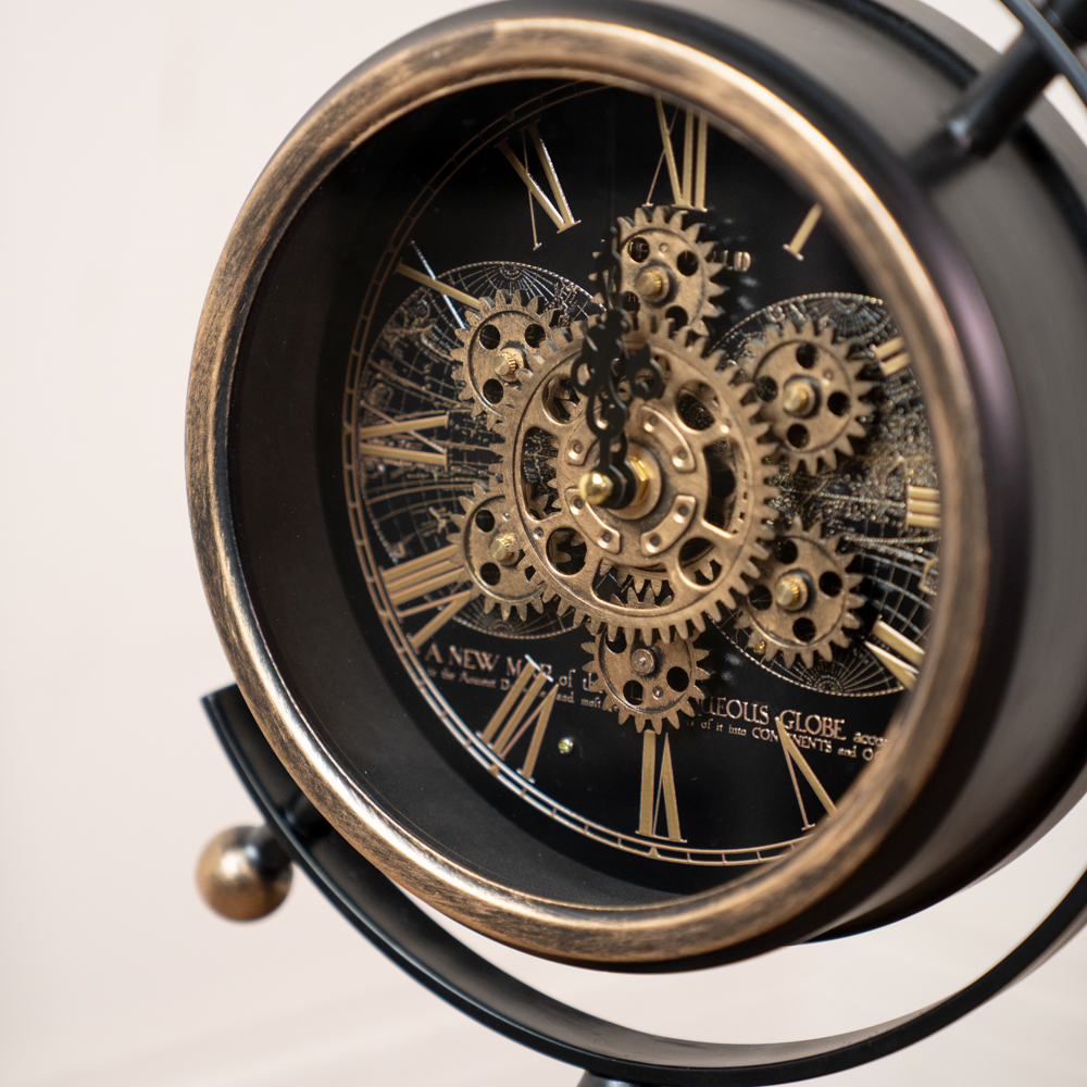 Old town gears clock tripod 59cm