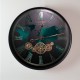 Old town gears clock hemispheres 60cm