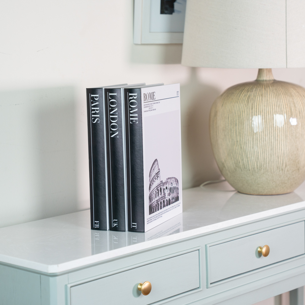 Book box set london paris rome 3 asst