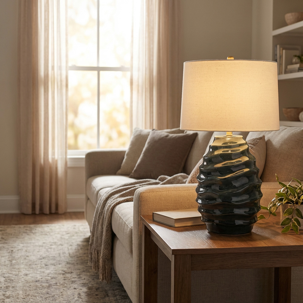 Mara ceramic table lamp 72cm