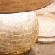 Capiz ball table lamp natural 60cm
