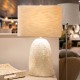 Capiz table lamp natural 68cm