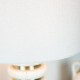 Yara travertine table lamp 71cm