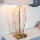 Kristen glass table lamp 84cm