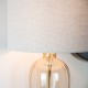 Kristen glass table lamp 84cm