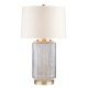 Tabitha glass table lamp 72cm